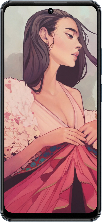 TPU чехол Kelsey Beckett для Realme C65 4G - 4034b-3719 изображение 