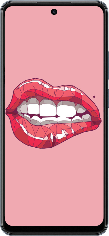 TPU чехол Sexy lips для Realme C65 4G - 4174b-3719 изображение 