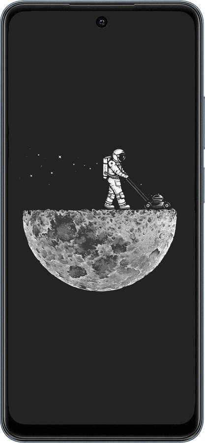 TPU чехол Moon in dark для Realme C65 4G - 4176b-3719 изображение 