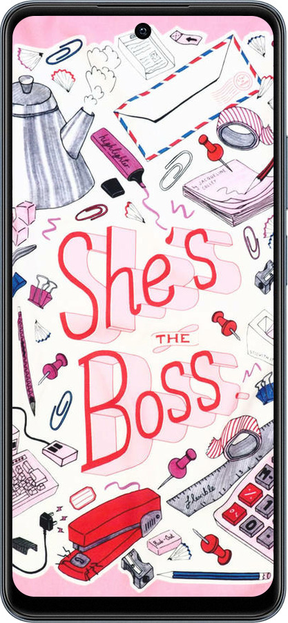 TPU чехол she's the  boss для Realme C65 4G - 4254b-3719 изображение 
