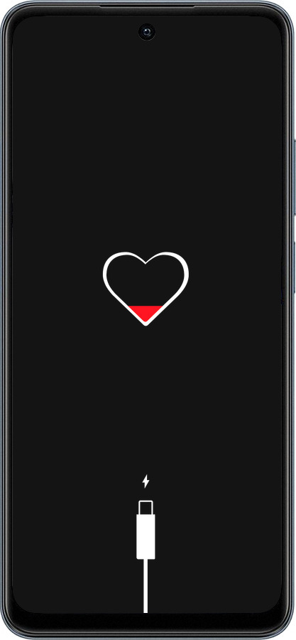 TPU чехол Подзарядка сердца для Realme C65 4G - 4274b-3719 изображение 