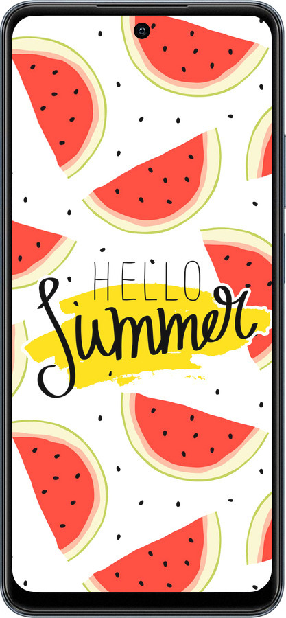 TPU чехол Hello Summer для Realme C65 4G - 4356b-3719 изображение 