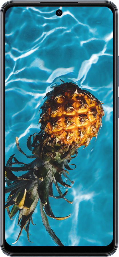 TPU чехол Ананас на воді для Realme C65 4G - 4384b-3719 изображение 