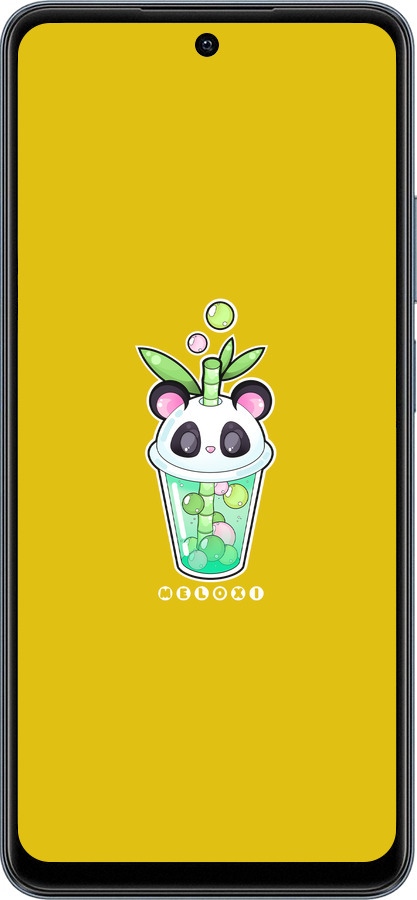 TPU чехол Панда 1 для Realme C65 4G - 4558b-3719 изображение 