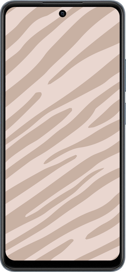 TPU чехол Зебра беж для Realme C65 4G - 4875b-3719 изображение 