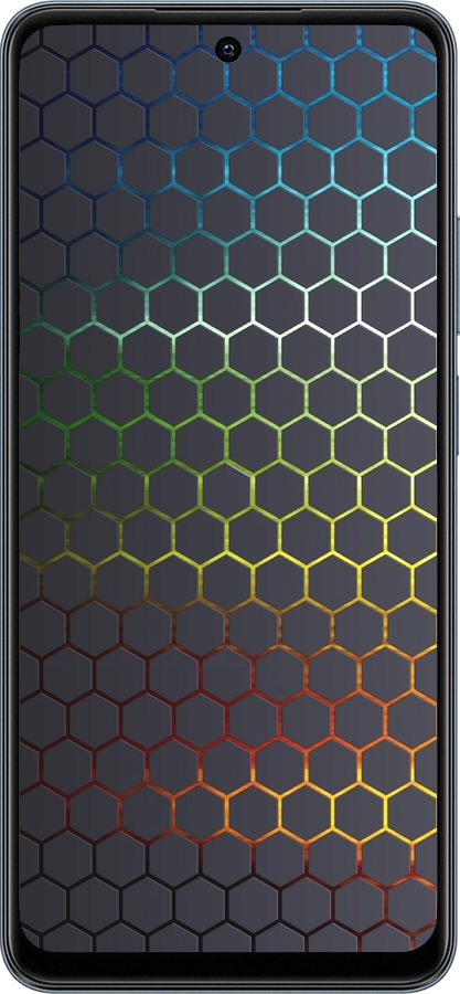 TPU чехол Переливающиеся соты для Realme C65 4G - 498b-3719 изображение 