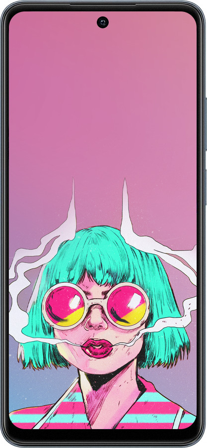 TPU чехол Поп арт дівчина для Realme C65 4G - 5378b-3719 изображение 