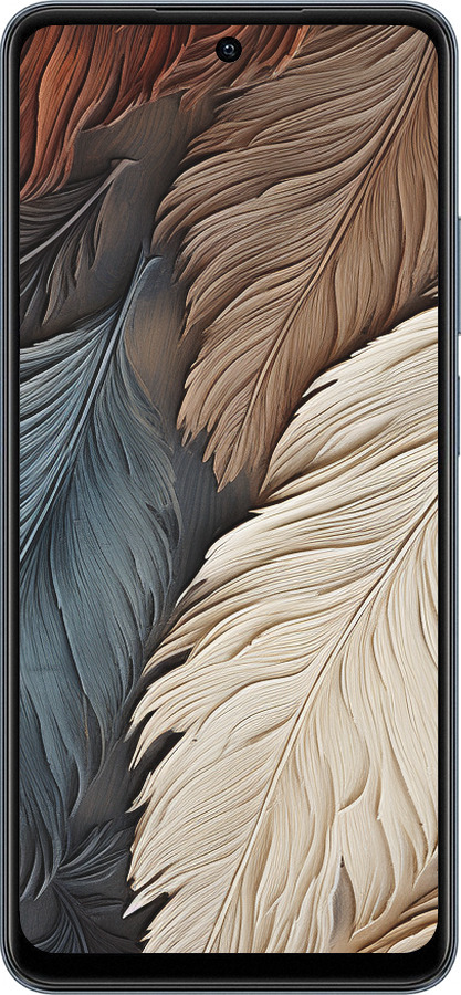 TPU чехол Листя в стилі бохо для Realme C65 4G - 5643b-3719 изображение 