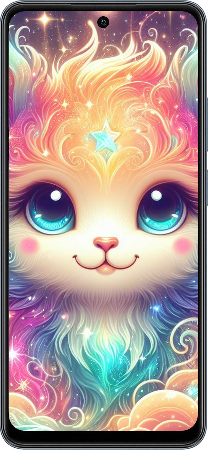 TPU чехол Сказочный котенок для Realme C65 4G - 5813b-3719 изображение 