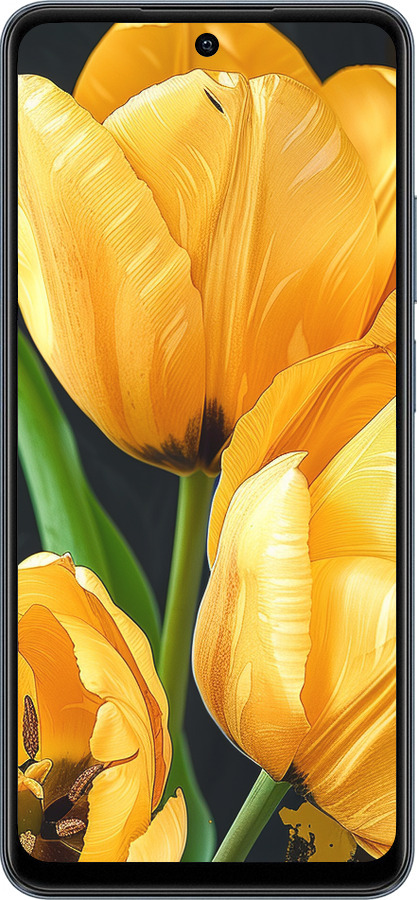 TPU чехол Желтые тюльпаны для Realme C65 4G - 5991b-3719 изображение 