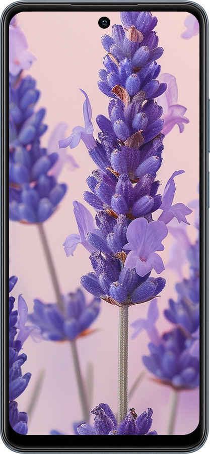 TPU чехол Лаванда для Realme C65 4G - 6037b-3719 изображение 