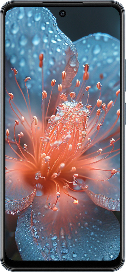 TPU чехол Роса на цветке для Realme C65 4G - 6039b-3719 изображение 