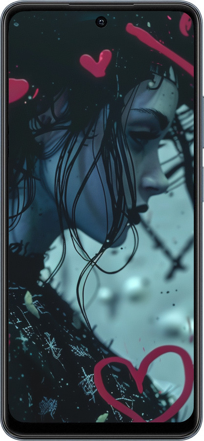 TPU чехол XO Love v2 для Realme C65 4G - 6057b-3719 изображение 