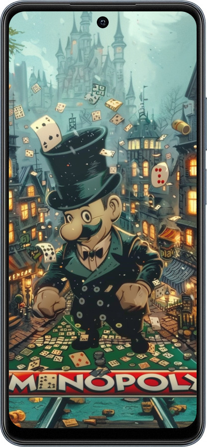 TPU чехол Казковий Monopoly для Realme C65 4G - 6086b-3719 изображение 