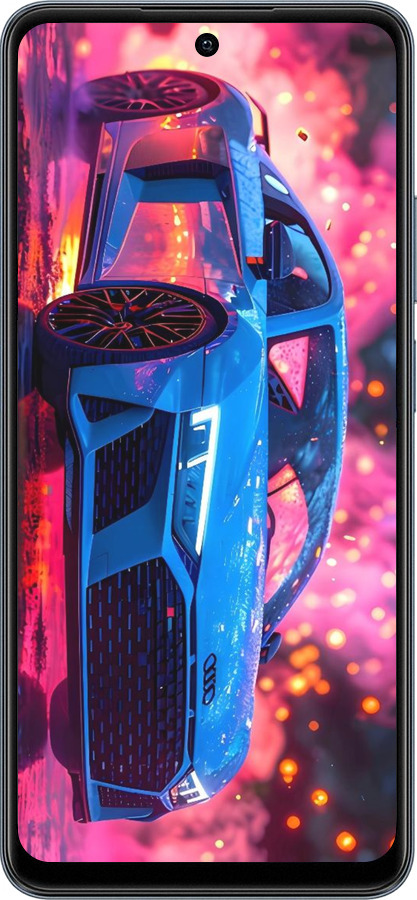 TPU чехол Ауди для Realme C65 4G - 6286b-3719 изображение 