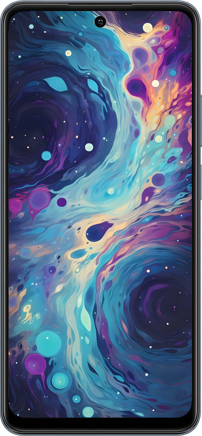 TPU чехол Арт акварель для Realme C65 4G - 6329b-3719 изображение 