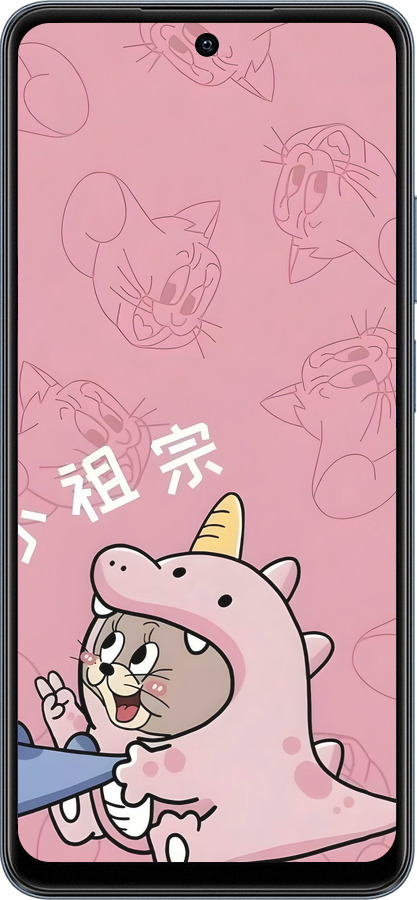TPU чехол Том і джеррі 2 для Realme C65 4G - 6359b-3719 изображение 