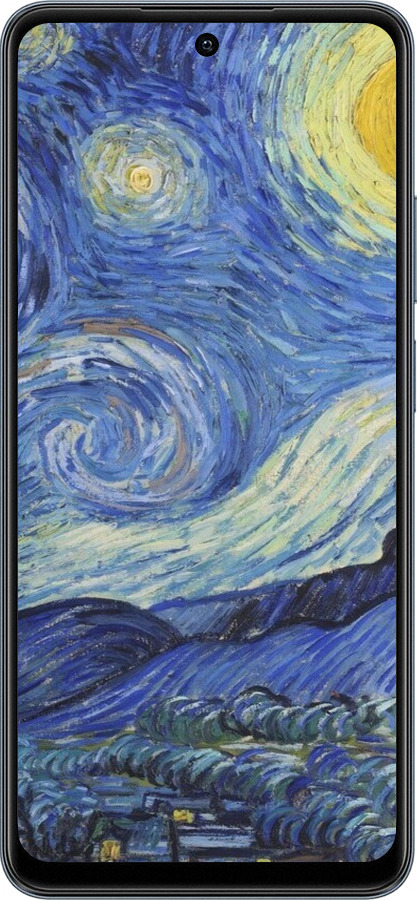 TPU чехол «Зоряна ніч» Вінсента Ван Гога для Realme C65 4G - 6433b-3719 изображение 