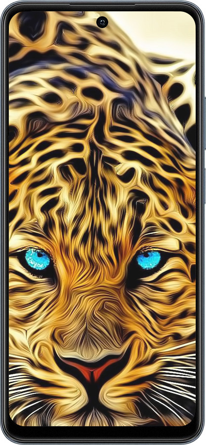 TPU чехол Леопард для Realme C65 4G - 6611b-3719 изображение 