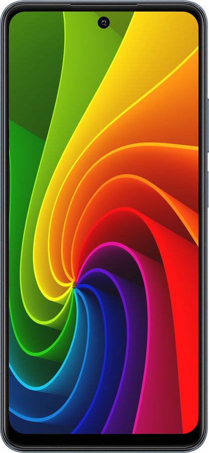 TPU чехол Райдужний вихор для Realme C65 4G - 747b-3719 изображение 
