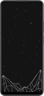 Силиконовый чехол Черно белые абстрактные горы для Realme C65 4G - 6437u-3719 изображение 