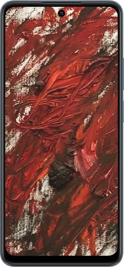 Силіконовий чехол Абстрактна композиція в червоних тонах для Realme C65 4G - 6541u-3719 изображение 
