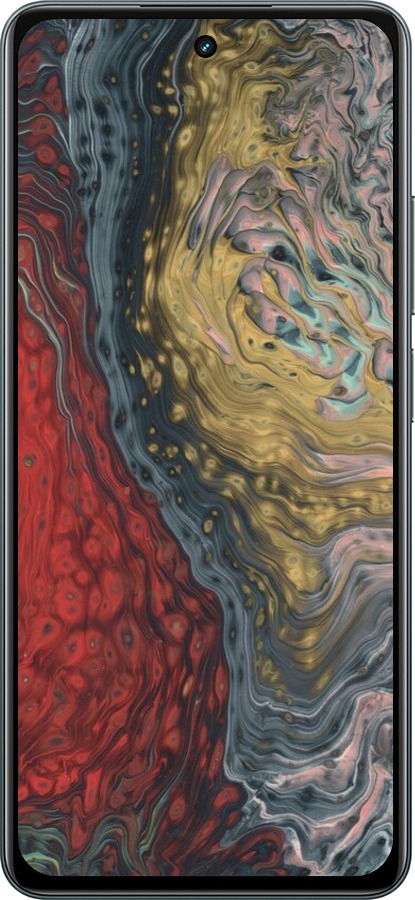 TPU чехол С изображением абстрактной живописи для Realme C67 4G - 6530b-3648 изображение 