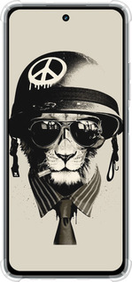 Силіконовий протиударний с посиленими кутами чехол tattoo soldier для Realme C67 4G - 4165sp-3648 изображение 
