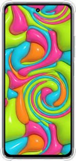 Силикон с усиленными углами чехол Y2K Jelly Dream для Realme C67 4G - 6780sp-3648 изображение 