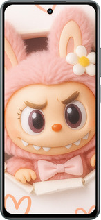 Силиконовый чехол Лабубу 2 для Realme C67 4G - 6710u-3648 изображение 