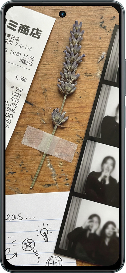 Силіконовий чехол Aesthetic Scrapbook Collage для Realme C67 4G - 6773u-3648 изображение 