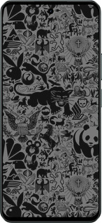 Силиконовый чехол Чёрно-серый стикер бомбинг для Realme C71 - 2432u-4089 изображение 