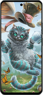 Силиконовый чехол Чеширский кот 2 для Realme C71 - 3993u-4089 изображение 