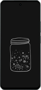 Силиконовый чехол Космос в банке для Realme C71 - 4297u-4089 изображение 