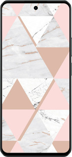 Силиконовый чехол Мраморная симметрия для Realme C71 - 4344u-4089 изображение 
