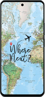 Силиконовый чехол Путешествие для Realme C71 - 4503u-4089 изображение 