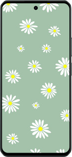 Силиконовый чехол Ромашки v4 для Realme C71 - 5603u-4089 изображение 