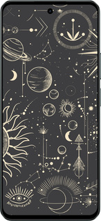 Силиконовый чехол Фаза луны для Realme C71 - 5605u-4089 изображение 