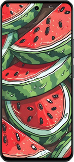 Силиконовый чехол Арбуз для Realme C71 - 6315u-4089 изображение 