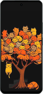 Силиконовый чехол Дерево и котики для Realme C71 - 6516u-4089 изображение 