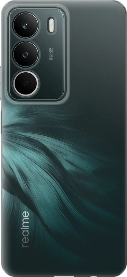 Силиконовый чехол Прозрачный для Realme C71 - 5636u-4089 изображение 