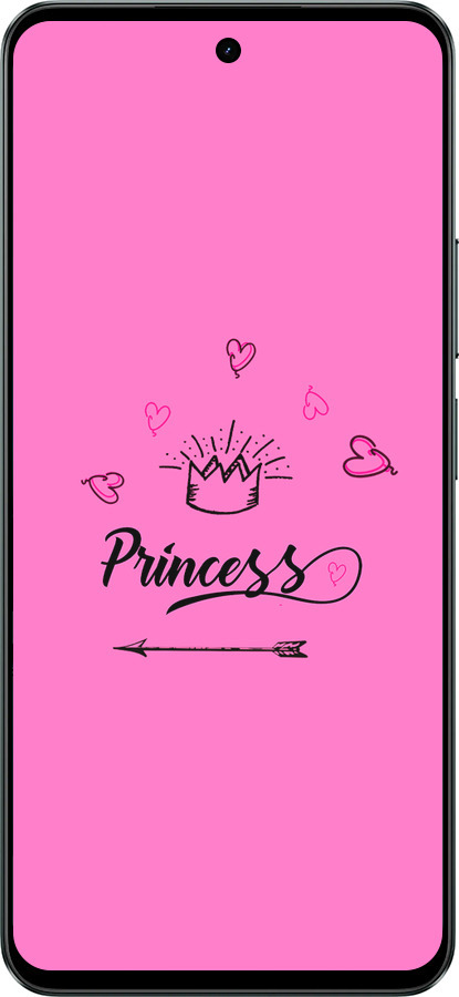 Силиконовый чехол Princess для Realme C71 - 4361u-4089 изображение 