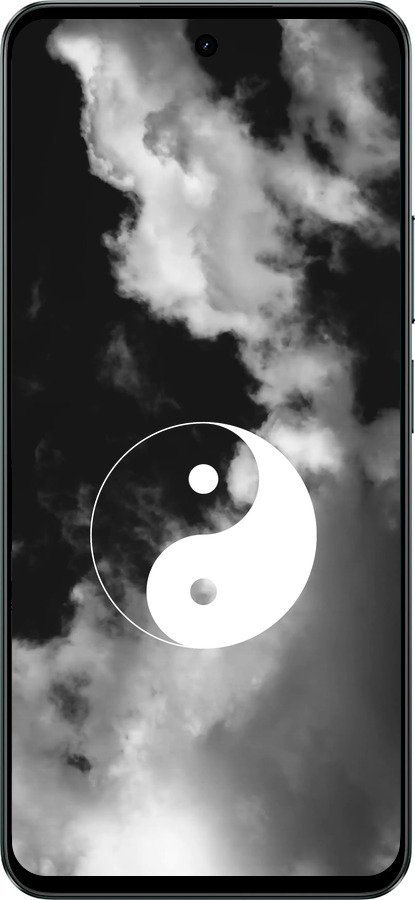 Силиконовый чехол Инь и Янь для Realme C71 - 4389u-4089 изображение 