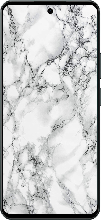 Силиконовый чехол Мрамор белый для Realme C71 - 4480u-4089 изображение 