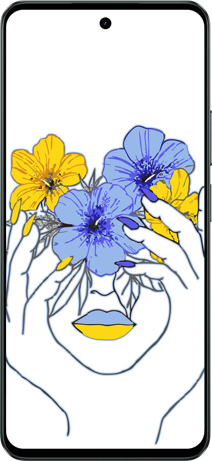 Силиконовый чехол Девушка v4 для Realme C71 - 5276u-4089 изображение 