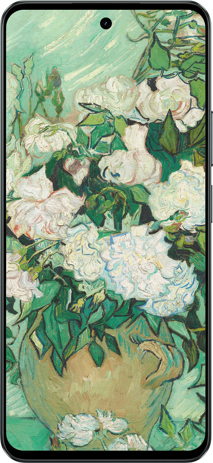 Силиконовый чехол Винсент Ван Гог. Ваза с розами для Realme C71 - 5543u-4089 изображение 