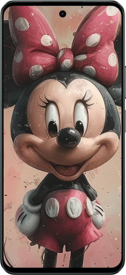 Силиконовый чехол Minnie Mouse для Realme C71 - 6054u-4089 изображение 