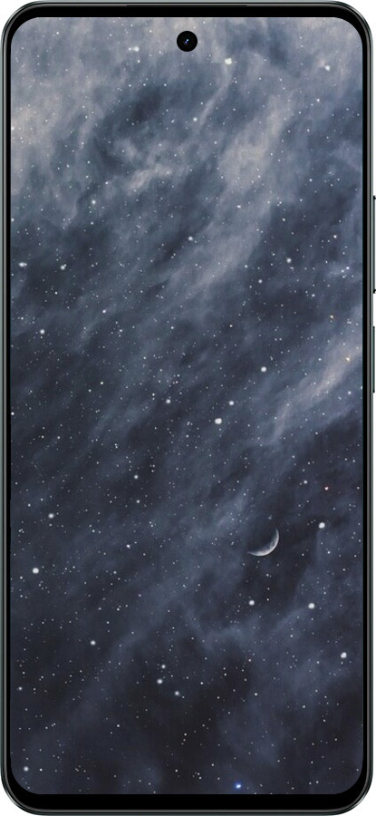 Силиконовый чехол Голубые облака, Голубая луна для Realme C71 - 6398u-4089 изображение 