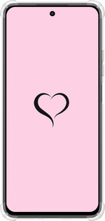 Силикон с усиленными углами чехол Сердце 1 для Realme C75x - 4730sp-4506 изображение 