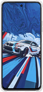 Силикон с усиленными углами чехол БМВ для Realme C75x - 6292sp-4506 изображение 